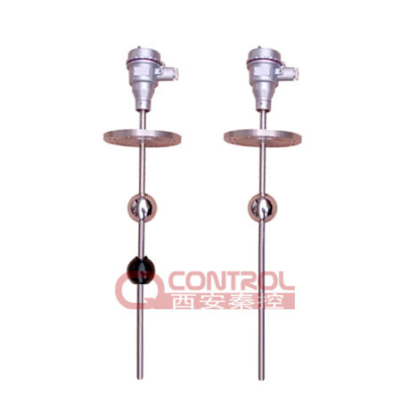 秦控生产 浮球液位控制器QK-UQZ浮球液位变送器输出4-20mA带控制