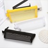 Triangular transparent pencil case, universal stationery suitable for men and women, storage box, Korean style, new collection