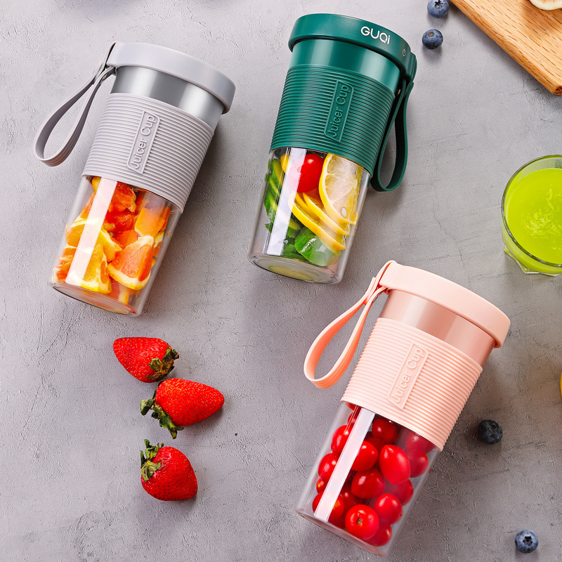 new pattern portable Juicer household waterproof multi-function charge Mini Juicing Plastic Electric Juice Cup