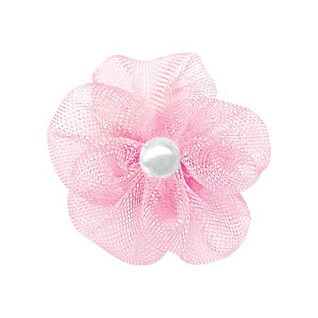 Yao Ming tejido hecho a mano cinta 2,2 cm arco pequeña flor regalo embalaje ropa interior accesorios cinta flor