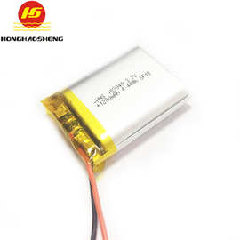 103040聚合物锂电池1200mah 3.7v 美容仪GPS定位器 KC认证