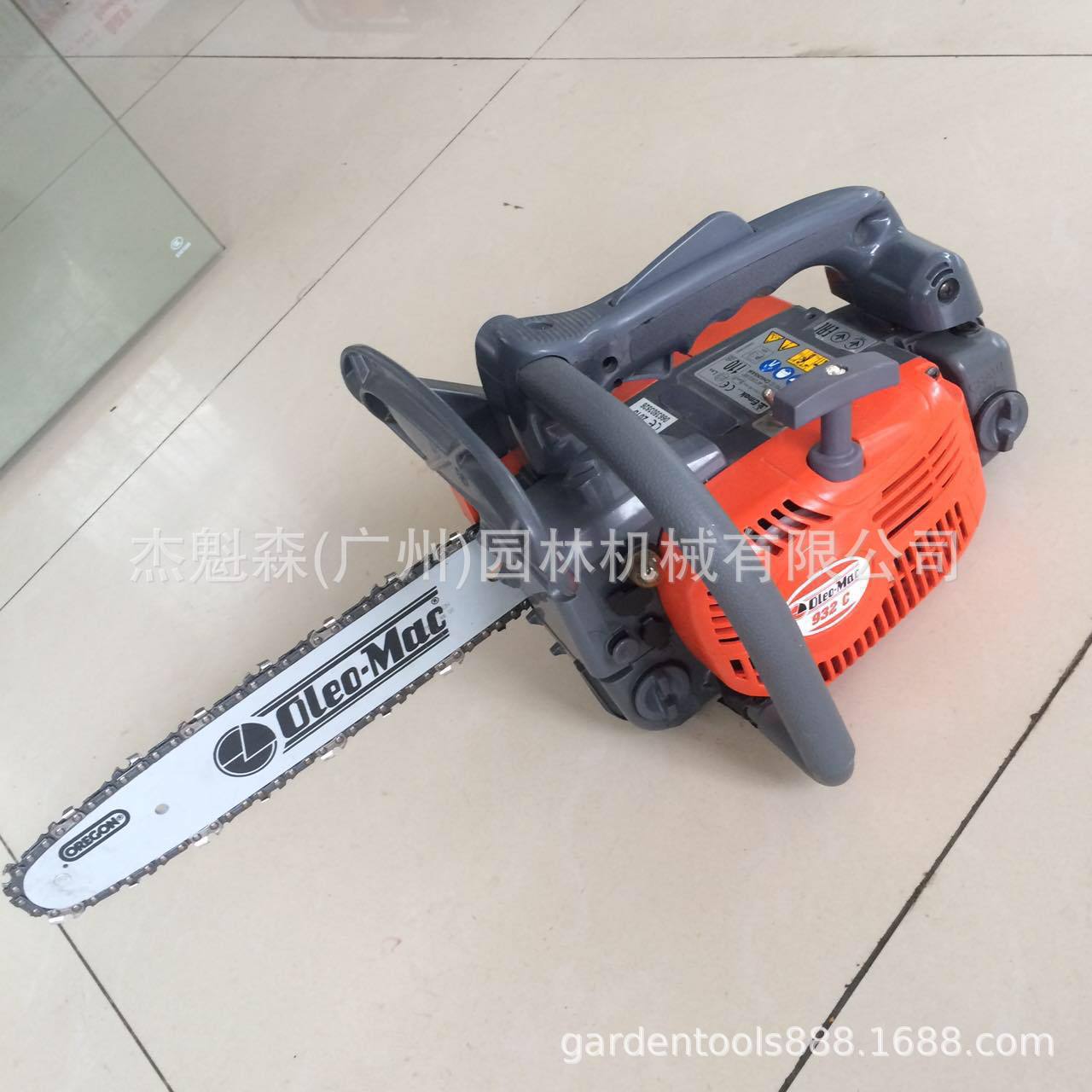 欧玛932C汽油伐木锯12英寸小型修枝油锯园林家用伐木机砍树机
