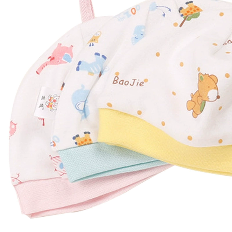 Cartoon children's knitted hat for new born, wholesale