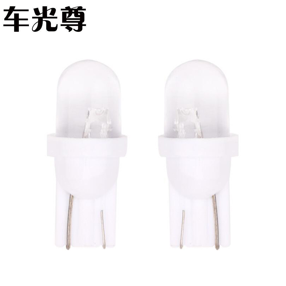 PENCL汽车LED泡泡灯T10 1LED圆头插泡仪表灯阅读灯车门灯示宽灯