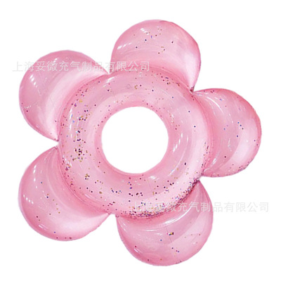 summer Small flowers Swimming ring adult thickening inflation Aquatic enlarge Life buoy children Floating ring Adult pvc Charge