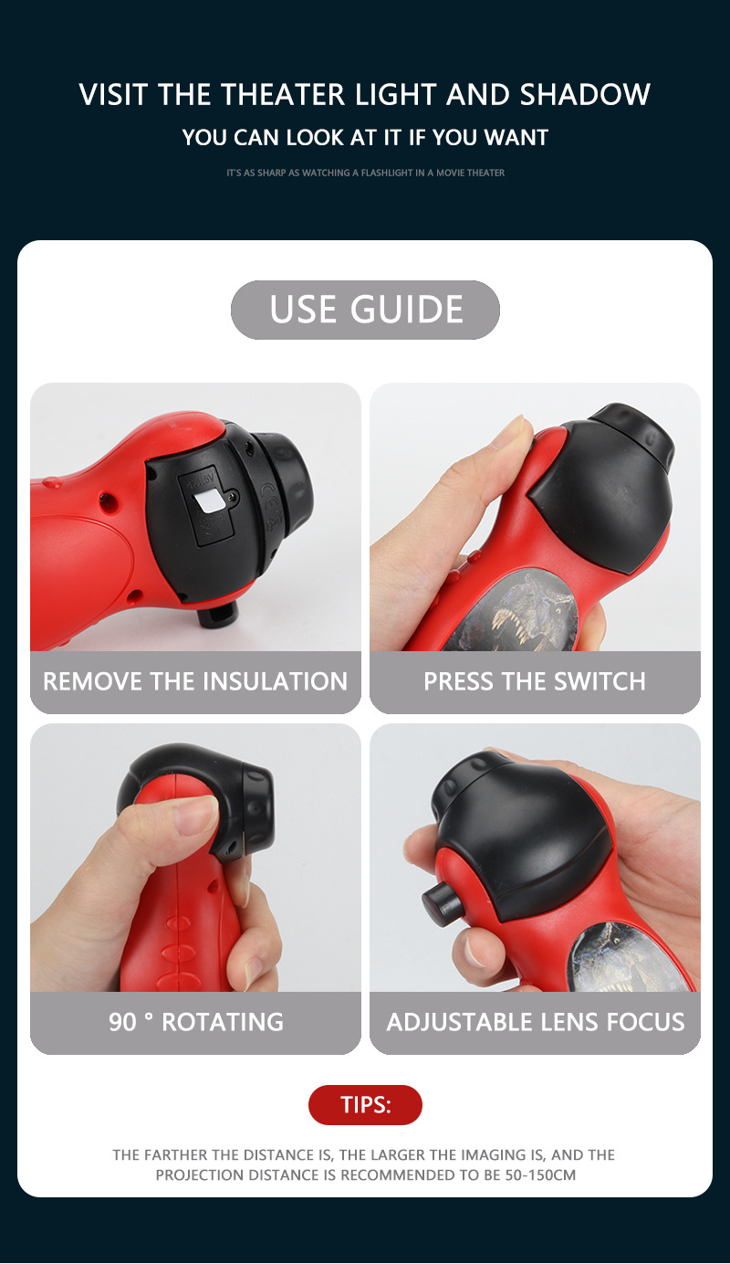 Child Playing with Flashlight