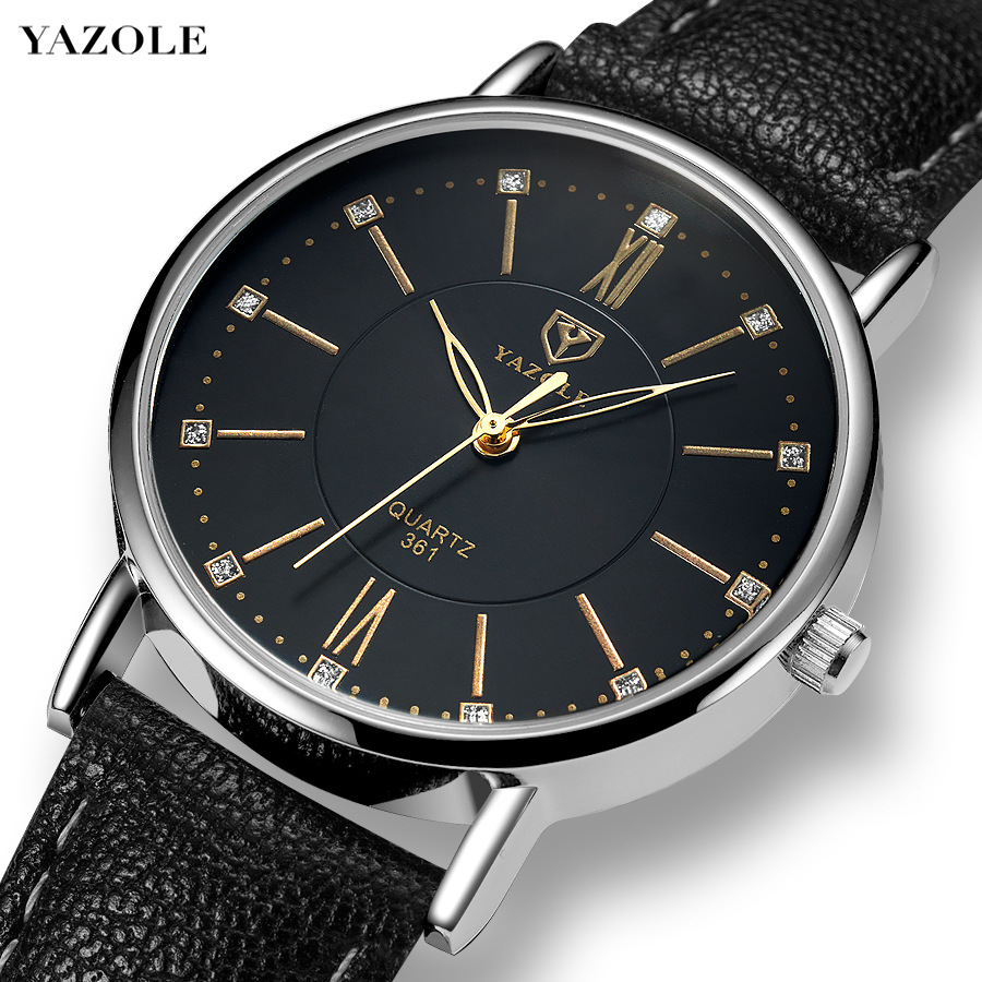 Yazole361 Douyin Explosion Net Red Quartz Watch Women Fashion Waterproof Watch Ladies Couple Watch