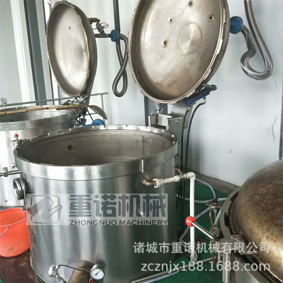 粽子高压煮锅 电加热煮粽子设备 糯米粽子高温高压蒸煮锅厂家直销