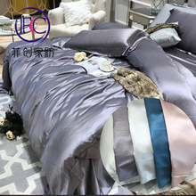 工厂供销 高密度80S莫代尔缎纹 贡缎 色布 家纺床单布被子四件套