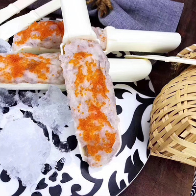 东山鲜沛鱼籽虾滑火锅食材虾滑鲜虾手打一支200g贴牌