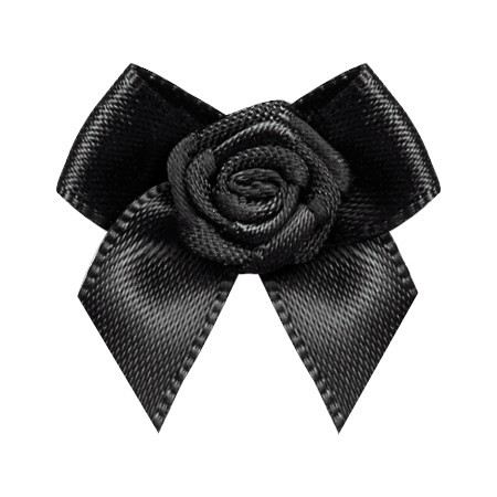 Yao Ming DIY accesorios de ropa interior accesorios para el cabello ropa interior caja de regalo decoración de flores rosa 3 puntos cinta arco