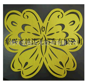 Coaster Mat Arts and Crafts Acupuncture cotton Acupuncture Non-woven fabric felt supply