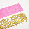 New flower vine lace cake silicone mold cake decoration lace tool Western baked lace pad LS56
