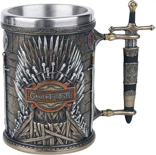 Foreign Trade Creative A Song of Ice and Fire Game of Thrones Stainless Steel Mug Water Cup Coffee Cup Faucet Goblet