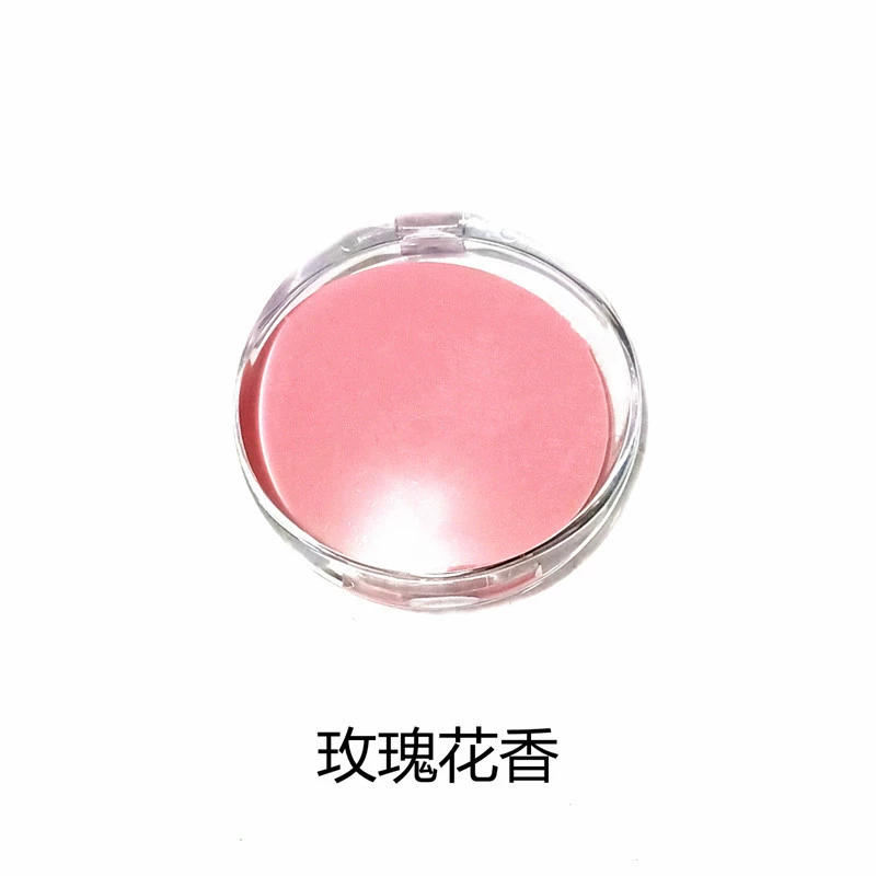 Transparent handheld floral fragrant small soap, 50 pieces