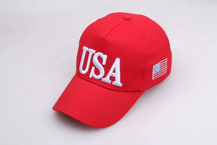 Baseball Cap, Unisex, Adjustable 58 cm, Sun-Protection, Embroidered Patch (Red/Black/White)