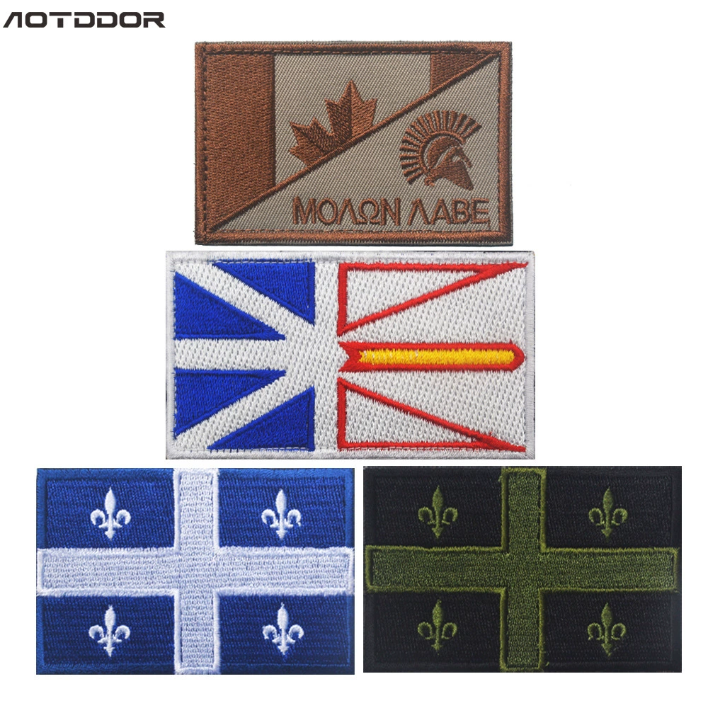 Audoudor Canada, Канадский Квебек, Баннер, Вышивка, Blogen Magic Badge