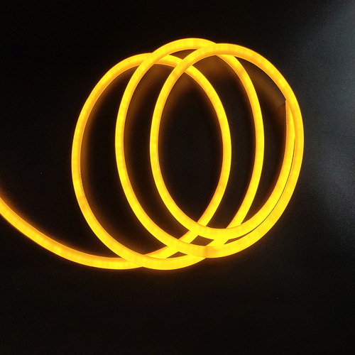 LED strip 220V LED chip neon flexible red green blue gold powder ice blue 360-degree round glowing light bar