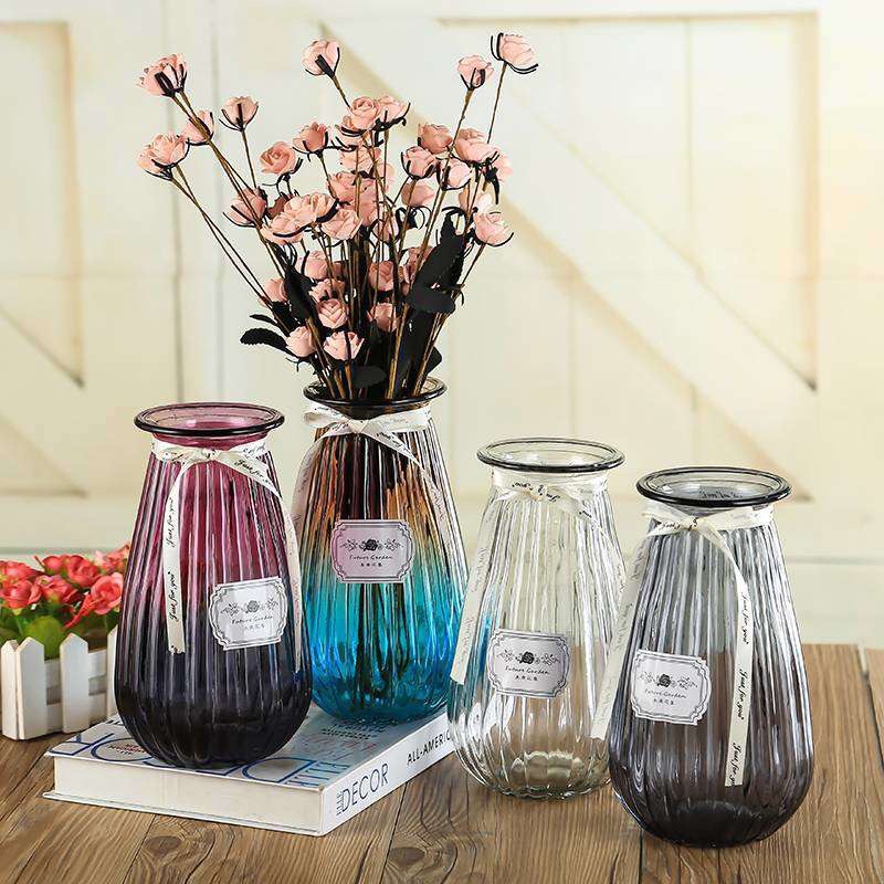 Clear glass vase originality a living room fresh Decoration Northern Europe ins Air drying flower flower arrangement vase wholesale