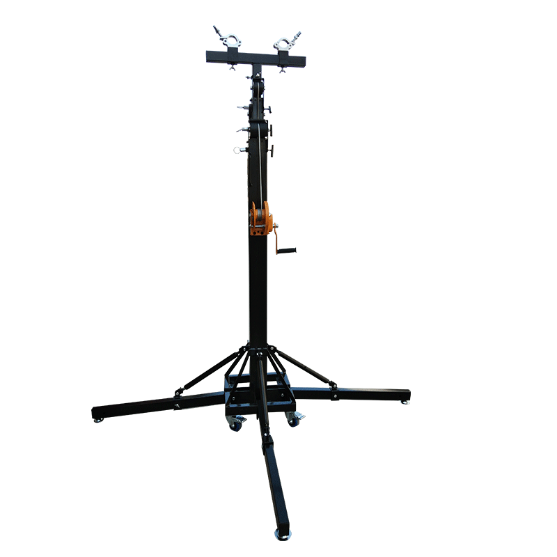 B01重型6米普通圻叠脚舞台灯光支架重型手摇支架承重200kg