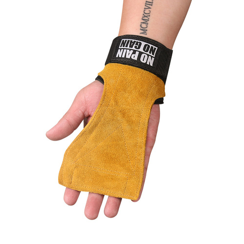 Cowhide palm protector, fitness palm protector, non-slip and wear-resistant wrist protector, deadlift booster belt, grip belt cross-border