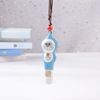 Cartoon cute ceramics, children's whistle, fresh necklace for elementary school students, accessory, new collection, wholesale