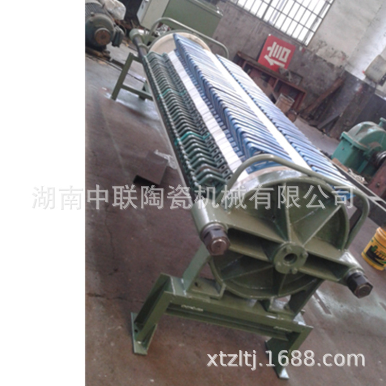 TCYL65陶瓷泥料脱水分离设备 HDPE滤板全塑液压厢式半自动压滤机