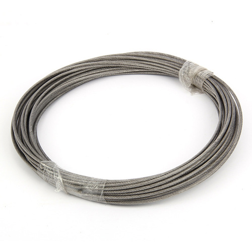304 stainless steel plastic-coated steel wire rope plastic-coated rope clothes drying grape rack rope 0.8/1mm1.5mm2mm3mm