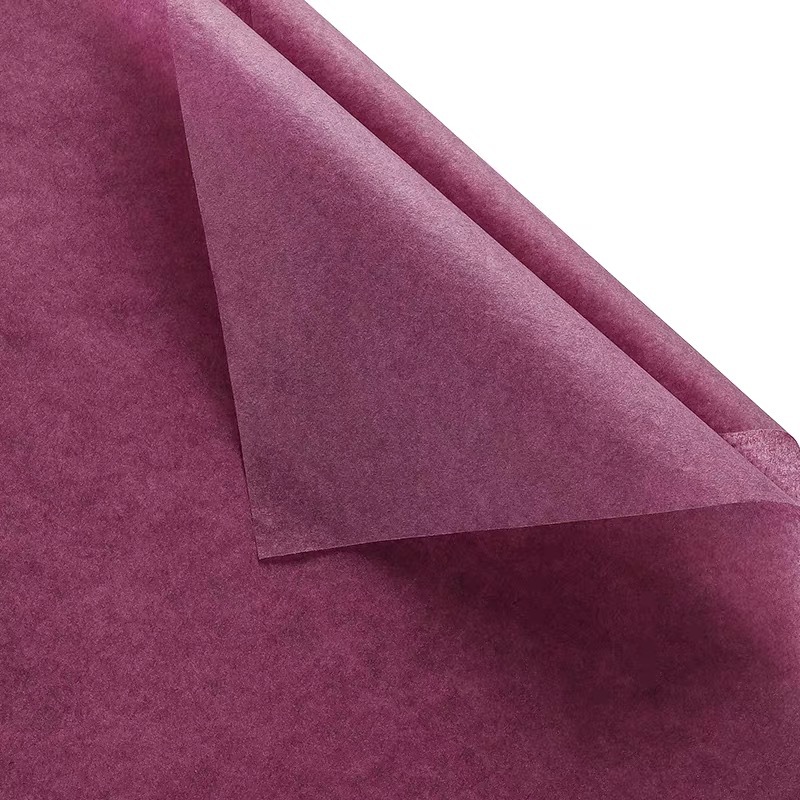 Papel de pera monocromo papel de regalo de la flor papel de regalo ramo de mano papel de revestimiento papel arruga papel de mantenimiento de la mano fresco coreano