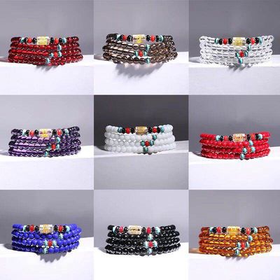 Donghai Crystal Garnet Bracelet 6mm Garnet Stall Electricity supplier gift Bracelets Hand string wholesale