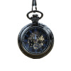 Mechanical pocket watch, double-sided sweater, necklace