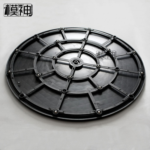 Gundam pottery hand-made clay figure sculpture model spray paint painting and coloring production tools rotating table turntable turntable