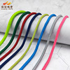 Factory wholesale 6MM colour Polyester fiber Braided rope Drawstring/Waist belt paper bag portable rope