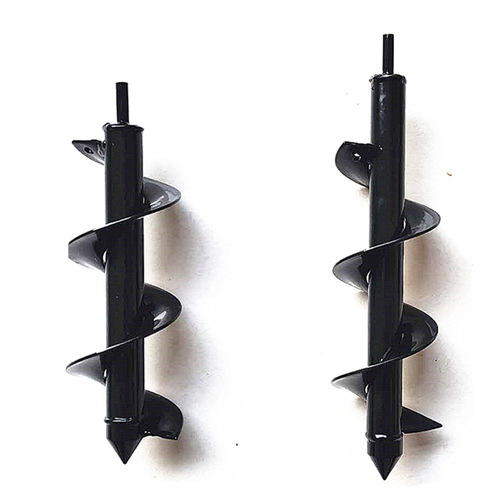 Hand drill electric rechargeable electric drill ground drill bit short pole plant twist drill bit