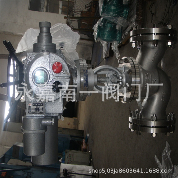 J941H-16C WCB碳钢材质 截止阀 DN50 电动法兰截止阀