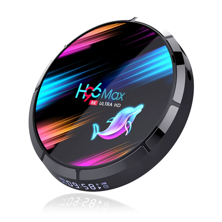 H96 MAX X3 S905X3 Skytopck Android 9.0 4GB/128GB HD сетевой медиаплеер tvbox