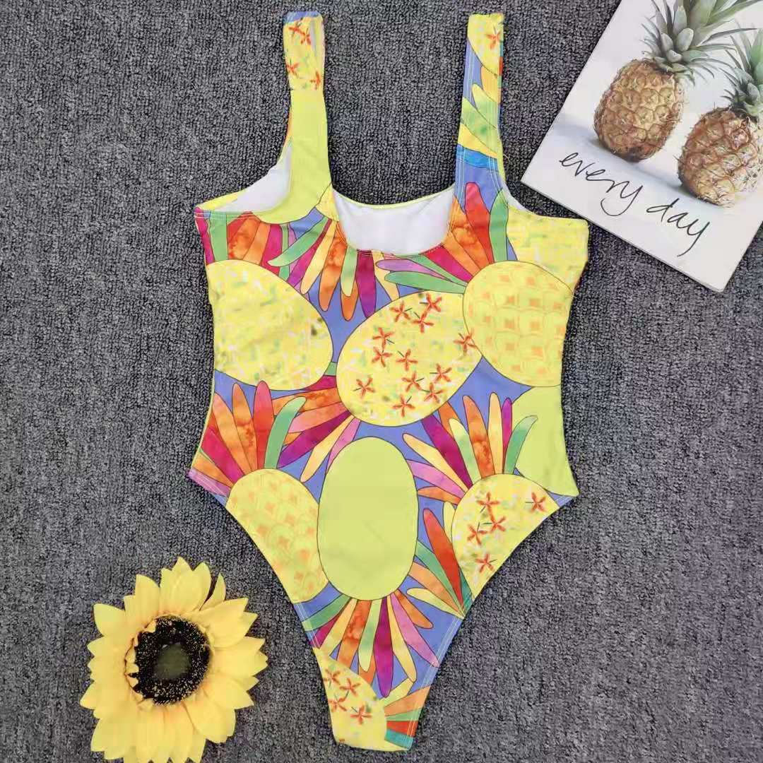 one-piece printed sexy swimwear NSZO1577