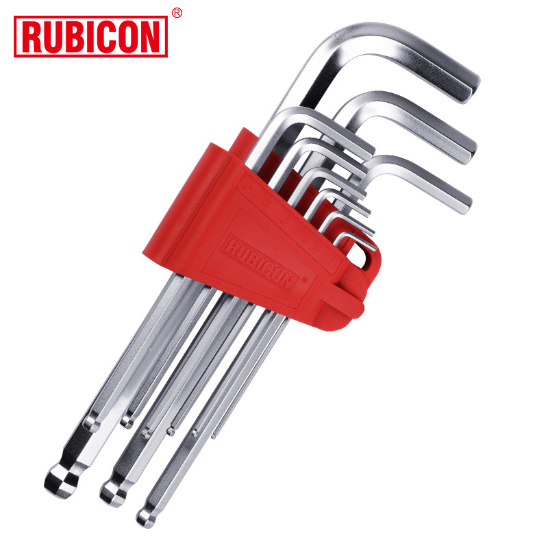罗宾汉RHK-289L内六角扳手套装长波球头六角匙扳手组