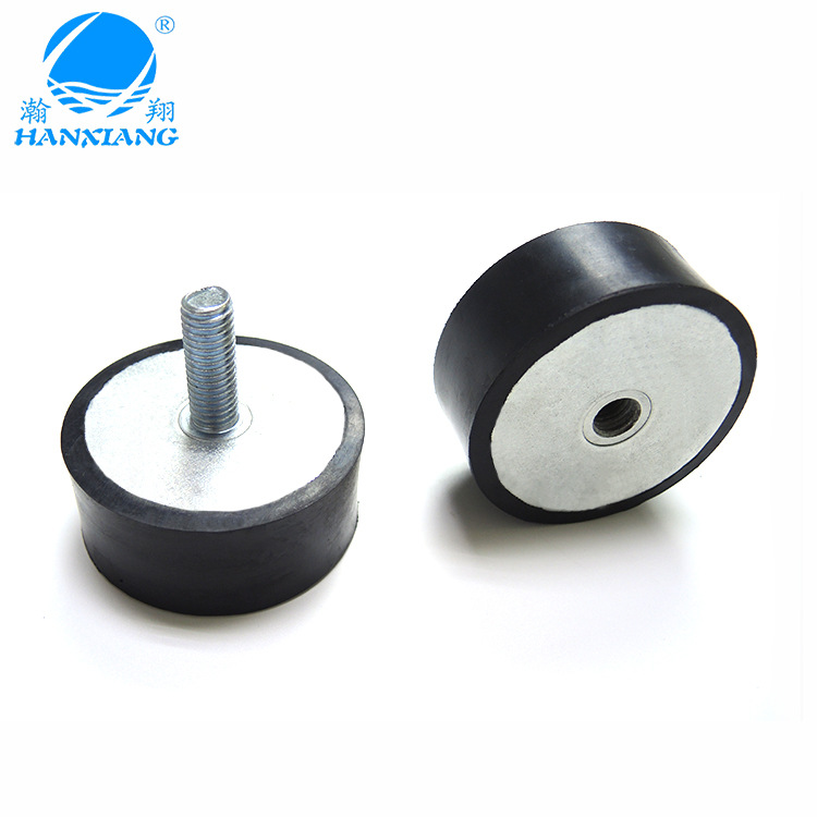 专业订制橡胶减震垫 公母套橡胶减震器 防震缓冲垫