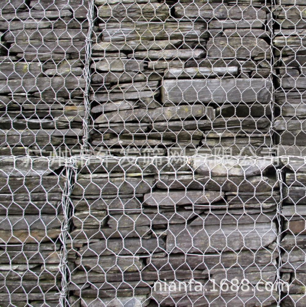 高尔凡格宾网厂家批发 边坡岩面铁丝网 防洪石笼网箱