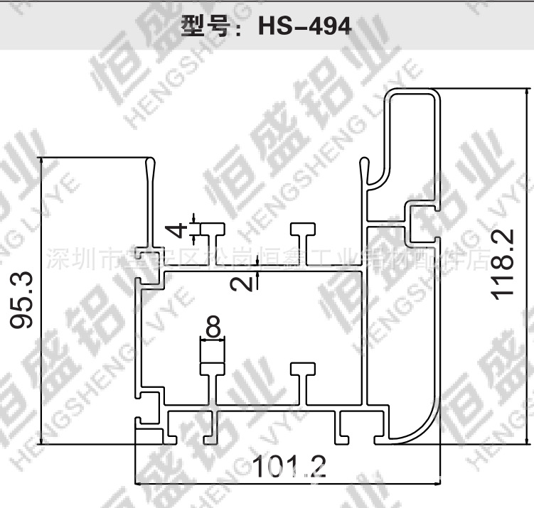 供应组装线铝型材 三倍速铝合金型材 加厚重型组装线导轨铝材