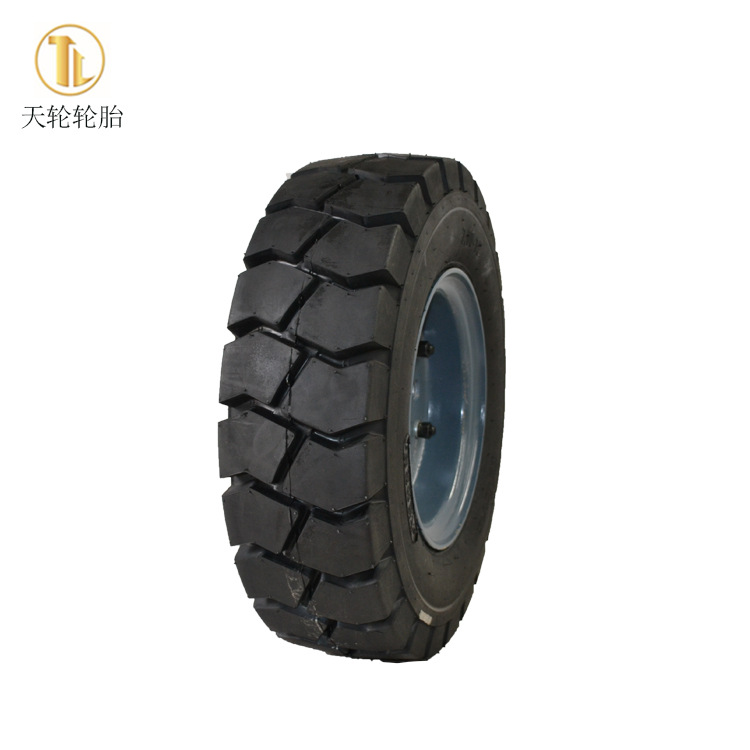 合力杭叉龙工叉车600-9 700-12充气轮胎