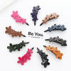 Hair accessory flower-shaped, bangs, hairgrip, simple and elegant design, Korean style