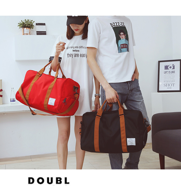 Unisex Basic Classic Style Solid Color Oxford Cloth Travel Bags display picture 56