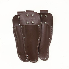 一件起批 便攜實用花園剪牛皮套 園林剪皮套 園藝樹枝剪刀保護套