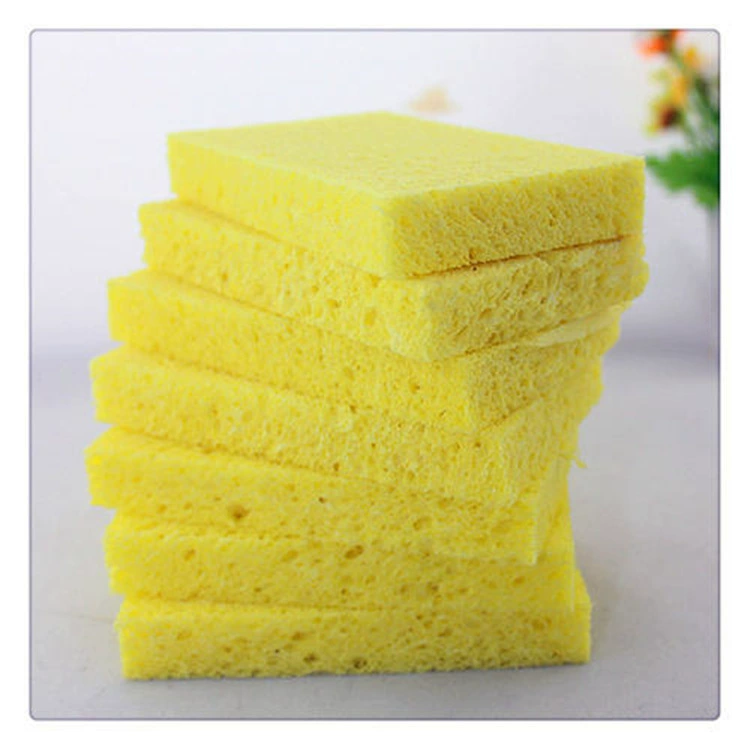 Древесная масса хлопковая губка Чистящая салфетка для мытья посуды Чистящая губка волшебный горшок для чистки кухня обеззараживание впитывающая Чистящая салфетка
