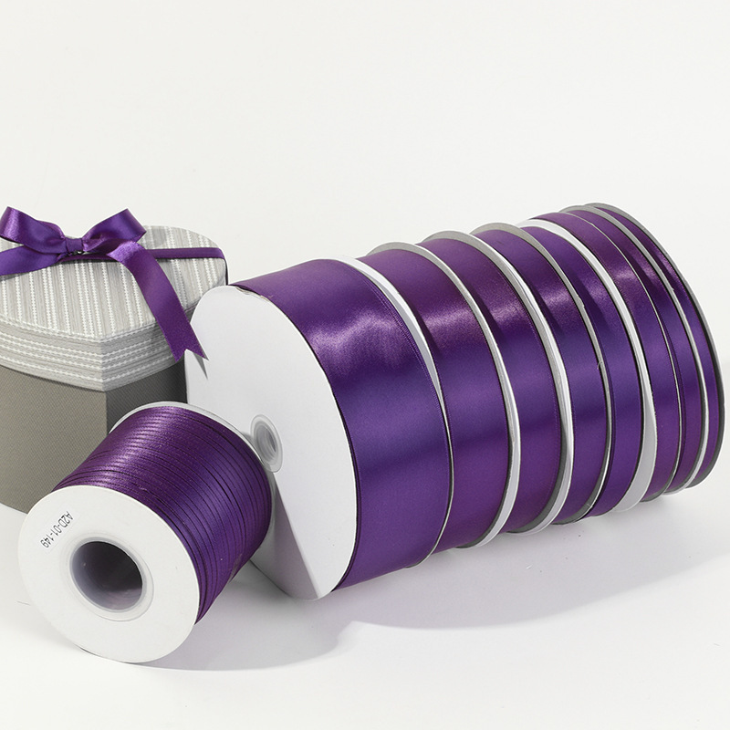 Sauce Purple High Quality Encrypted Ribbon Gift Packaging Wedding Hair Accessories DIY Accessories Ribbon Ribbon Strap Cloth Bandwidth Sauce Purple High Quality Encrypted Ribbon Gift Packaging Wedding Hair Accessories DIY Accessories Ribbon Ribbon Strap Cloth Bandwidth
