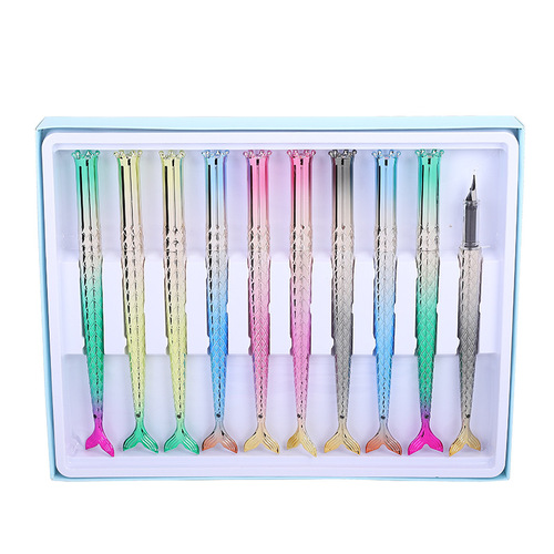 Roche 8959 Great White Shark Pen Student Calligraphy Ink Sac Pen Colorful Shark Refillable Pen Wholesale