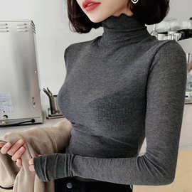 韩版女装小心机微透打底衫女 2025春季新款基础款修身长袖T