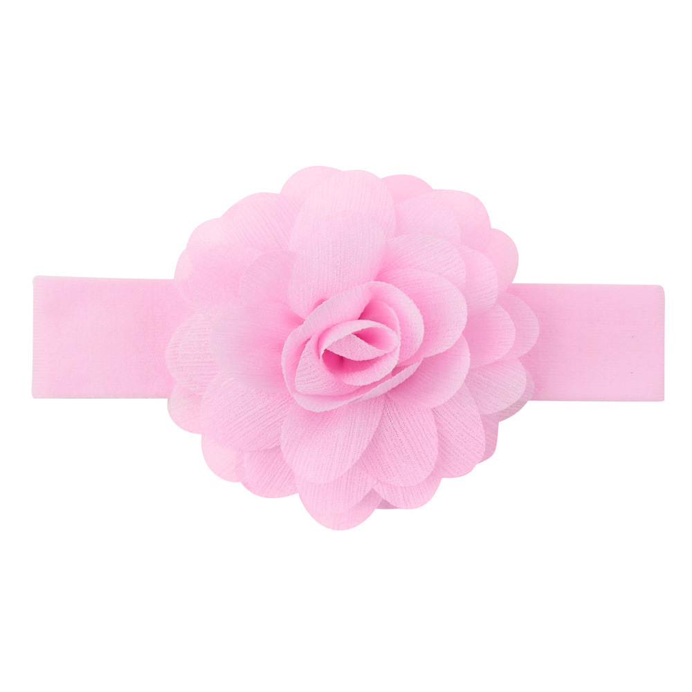 New Fashion Chiffon Flower Lace Headband display picture 7